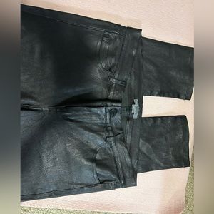Vince. Leather pants